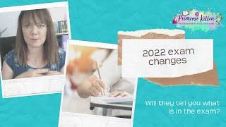 Changes to the 2022 exams for GCSE and A-level