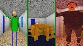 Baldi' Basics but everyone's Gone MAD! / +Physics of objects / Everyone is trying to kill me