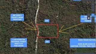 Intro Video - $500 down Acreage ON National Forest - InstantAcres.com - ID#PG06
