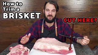 How to Trim a Whole Brisket For SMOKING