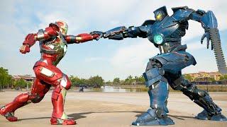 Avengers vs Pacific Rim - Gipsy Danger vs Iron Man | Paramount Pictures [HD]