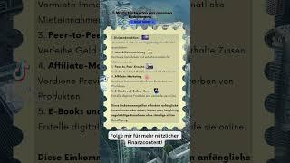 5 Möglichkeiten Passives Einkommen zu generieren #immobilien #passiveseinkommen #aktien #rendite
