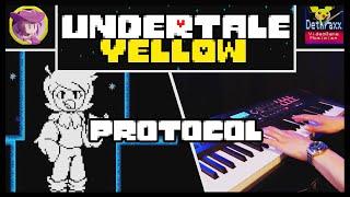 Undertale Yellow: Protocol | Metal Guitar Remix Cover by Dethraxx