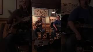 Bill and Nick Highsmith of The highsmith playing Cover songs at Rae's Rbar in Marble Falls, Texas.