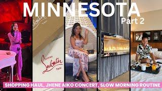 Minnesota Travel Vlog + Jhene Aiko Concert + Shopping + Louboutin Unboxing + Slow Morning Routine