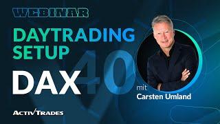 Daytrading Setup - Wie Sie erfolgreich DAX und Co im Daytrading handeln