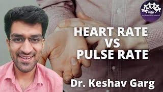 Heart Rate Vs Pulse Rate