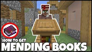 How To Get MENDING BOOKS In MINECRAFT 1.21