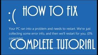 Windows 10 Blue Screen Of Death FIX [Tutorial]