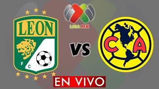 LEON VS AMERICA EN VIVO - LIGA MX APERTURA 2024 - JORNADA 11 -  DONDE VER EN VIVO