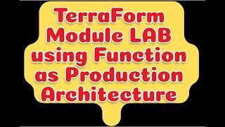 how to create terraform modules in AWS - LAB