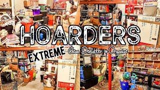 HOARDER!!! EXTREME CLEAN, DECLUTTER AND ORGANIZE | CLEANING MOTIVATION | CLEAN WITH ME