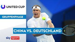 Zhang  vs. Zverev  - Gruppenphase | United Cup 2024 | Highlights - Sky Sport Tennis