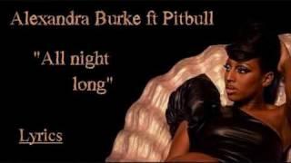 alexandra burke - all night long - lyrics