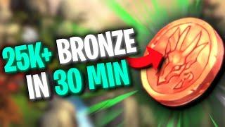 The FASTEST Way To Farm 25k+ Bronze EVERY DAY