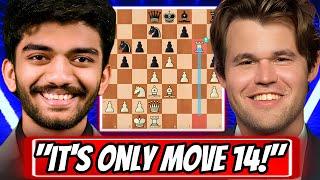 Magnus Carlsen SHOCKED By Gukesh NUCLEAR ROOK SACRIFICE! (Hikaru Left SPEECHLESS!)