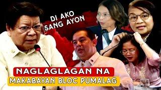 CONG. MARCOLETA NILAGLAG NG MAKABAYAN BLOC TINUMBOK ANG MGA KAWATAN.