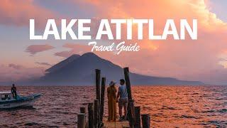 MOST BEAUTIFUL SPOT IN GUATEMALA? | LAKE ATITLAN GUATEMALA