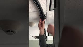 Kentek Laser Curtain Track Hardware Adjustments