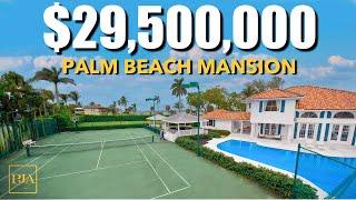 Inside a $30,000,000 FLORIDA MEGA MANSION with Tennis Court | Luxury Home Tour | Peter J Ancona