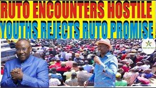 "Ruto Must Go" Chants in Air as Rogues Youth Blocks Ruto Motorcades Forcing Mp Tim to Intervenes