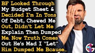 BF Used My Laptop & Looked Into My Budget Sheet Thought I Had Tons Of Debt, Then Dumped Me AITA