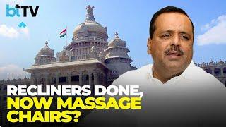 After Recliners, Karnataka Speaker Mulls Massage Chairs, Smart Locks For MLAs