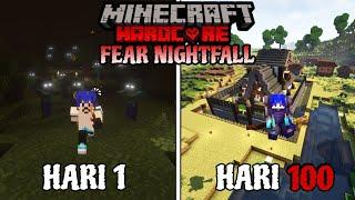 100 Hari di Minecraft Hardcore Fear Nightfall