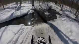 The Journey: Snowmobile trail riding experience