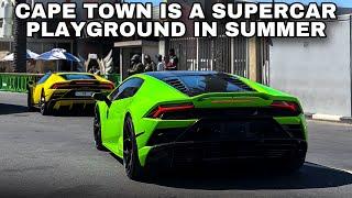 Supercars Dominate Cape Town in Summer | Car Spotting in Cape Town December 2024