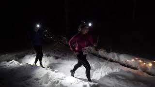 Kooste Himos Winter Trail 2019-yöpolkujuoksusta