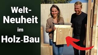 Wie aus Holz-Bausteinen Häuser entstehen? Ökologisch, Nachhaltig | NiTO Voll-Holzhaus