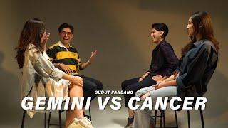 GEMINI MUKA DUA? CANCER MANIPULATIF? CANCER VS GEMINI | SUDUT PANDANG Ep 1