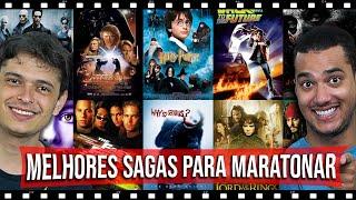 30 MELHORES SAGAS DE FILMES PARA VOCÊ MARATONAR !!