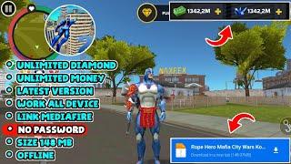 Rope Hero Mafia City Wars Mod Apk Terbaru 2024 v1.6.7 - No Password & Unlimited Money