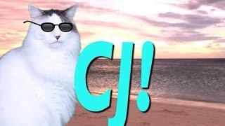 HAPPY BIRTHDAY CJ! - EPIC CAT Happy Birthday Song