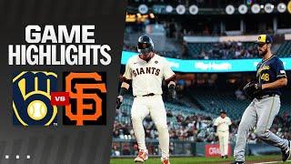 Brewers vs. Giants Game Highlights (9/11/24) | MLB Highlights