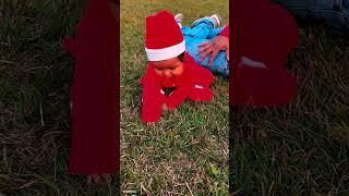 Baby #christmas #shorts #ytshorts #baby #cute #cutebaby #cutebabyfunny