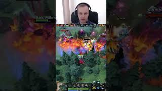 Ниламоп делает красивый дал килл на шамане в Дота 2 #nilamop #dota2live #dota2 #nilamopdota2 #дота2