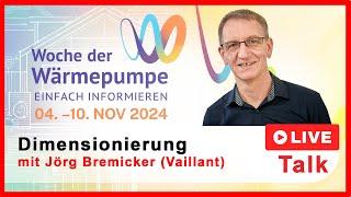 Dimensionierung der Wärmepumpe | Woche der Wärmepumpe