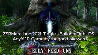 ZSRMarathon 2021: Tingle's Balloon Fight DS - Any% 1P-Game by thegoodjakeward