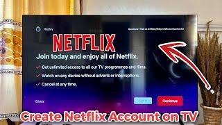 How to Create Netflix Account on Any Smart TV