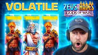 My MOST VOLATILE SESSION on ZEUS VS HADES!! - CRAZY WINS!! (Bonus Buys)