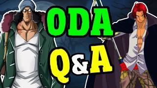 Oda Answers 10 Questions About One Piece!!