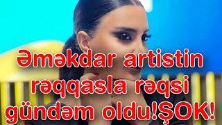 Əməkdar artistin rəqqasla rəqsi gündəm oldu