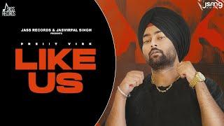 Like Us  (Official Audio) Preiit Virk | Punjabi Songs 2023 | Jass Records