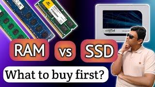 SSD vs RAM | Best Option to upgrade on a Shoestring budget | Mistakes to avoid!  [Eng]