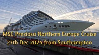 MSC PREZIOSA Northern Europe cruise 1st and 2nd day part 1