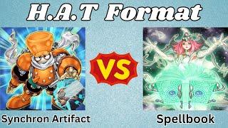 Synchron Artifact Vs Spellbook! | HAT Format Replay Review! | (2014 Yu-Gi-Oh! WCQ)