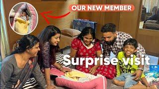 Surprise visit  കുഞ്ഞുവാവയെ കാണാൻ പോയപ്പോൾ ️ KL BRO FAMILY ️